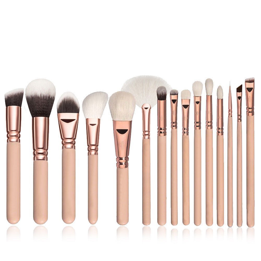 Makeup Brush Set 15 pennelli più borsa