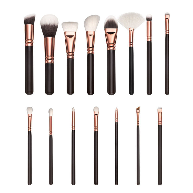 Makeup Brush Set 15 pennelli più borsa