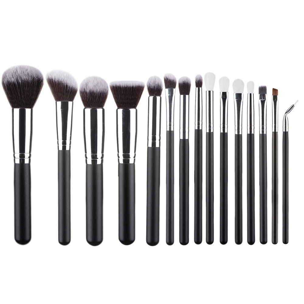 Makeup Brush Set 15 pennelli più borsa