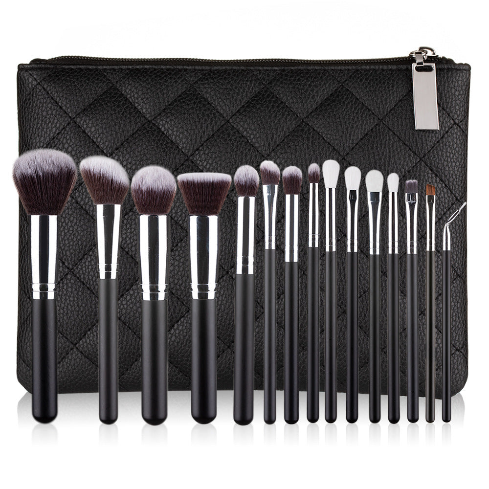 Makeup Brush Set 15 pennelli più borsa